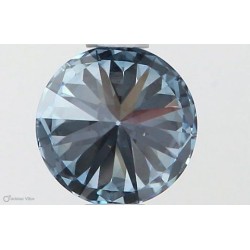Diament laboratoryjny o barwie fantazyjnej szlif okrągły, 0.58ct, VVS2, Fancy Intense Blue, IGI LG564379460