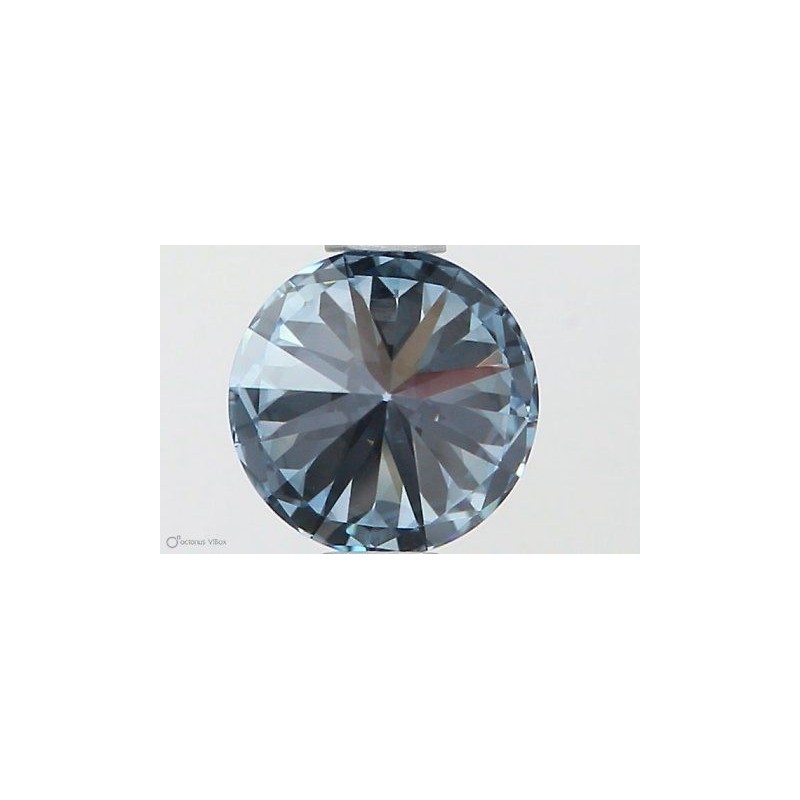 Diament laboratoryjny o barwie fantazyjnej szlif okrągły, 0.58ct, VVS2, Fancy Intense Blue, IGI LG564379460