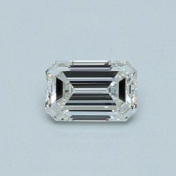 Diament szlif szmaragdowy, 0.5ct, VVS2, G, IGI 733587642