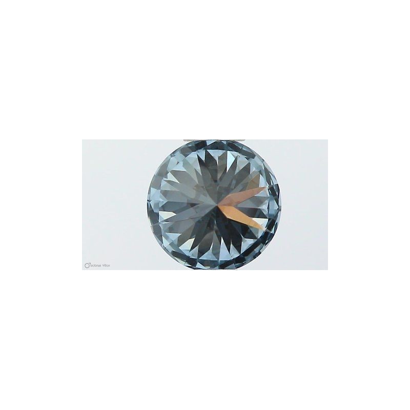 Diament laboratoryjny o barwie fantazyjnej szlif okrągły, 0.59ct, VVS1, Fancy Intense Blue, IGI LG564379273