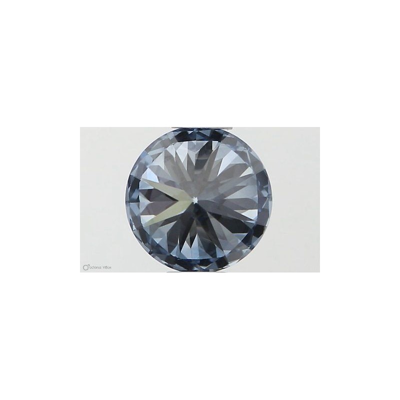 Diament laboratoryjny o barwie fantazyjnej szlif okrągły, 0.56ct, VVS1, Fancy Vivid Blue, IGI LG564379616
