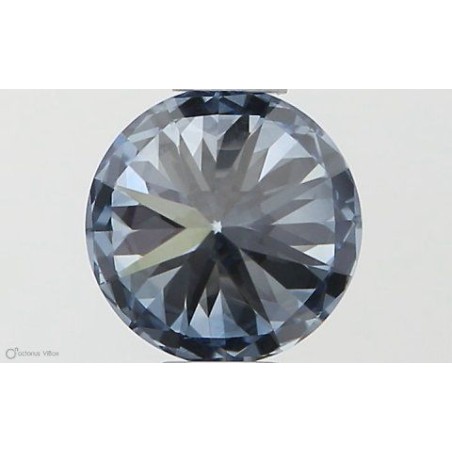 Diament laboratoryjny o barwie fantazyjnej szlif okrągły, 0.56ct, VVS1, Fancy Vivid Blue, IGI LG564379616