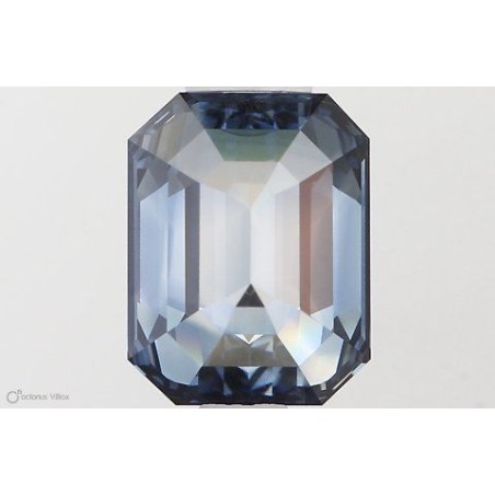 Diament laboratoryjny o barwie fantazyjnej szlif szmaragdowy, 1.5ct, VVS2, Fancy Vivid Blue, IGI LG564379441