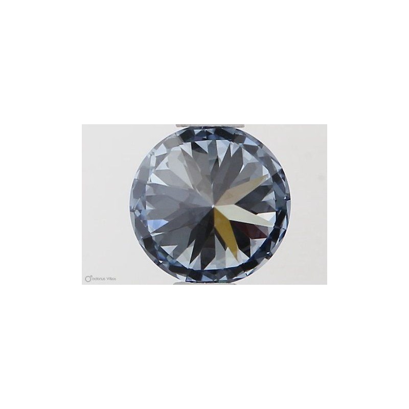 Diament laboratoryjny o barwie fantazyjnej szlif okrągły, 0.51ct, IF, Fancy Intense Blue, IGI LG581331140