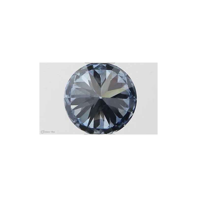 Diament laboratoryjny o barwie fantazyjnej szlif okrągły, 0.5ct, VVS1, Fancy Vivid Blue, IGI LG564379612
