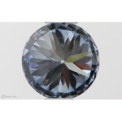 Diament laboratoryjny o barwie fantazyjnej szlif okrągły, 0.51ct, VVS2, Fancy Vivid Blue, IGI LG581331169