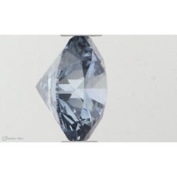 Diament laboratoryjny o barwie fantazyjnej szlif okrągły, 0.64ct, IF, Fancy Vivid Blue, IGI LG581331092