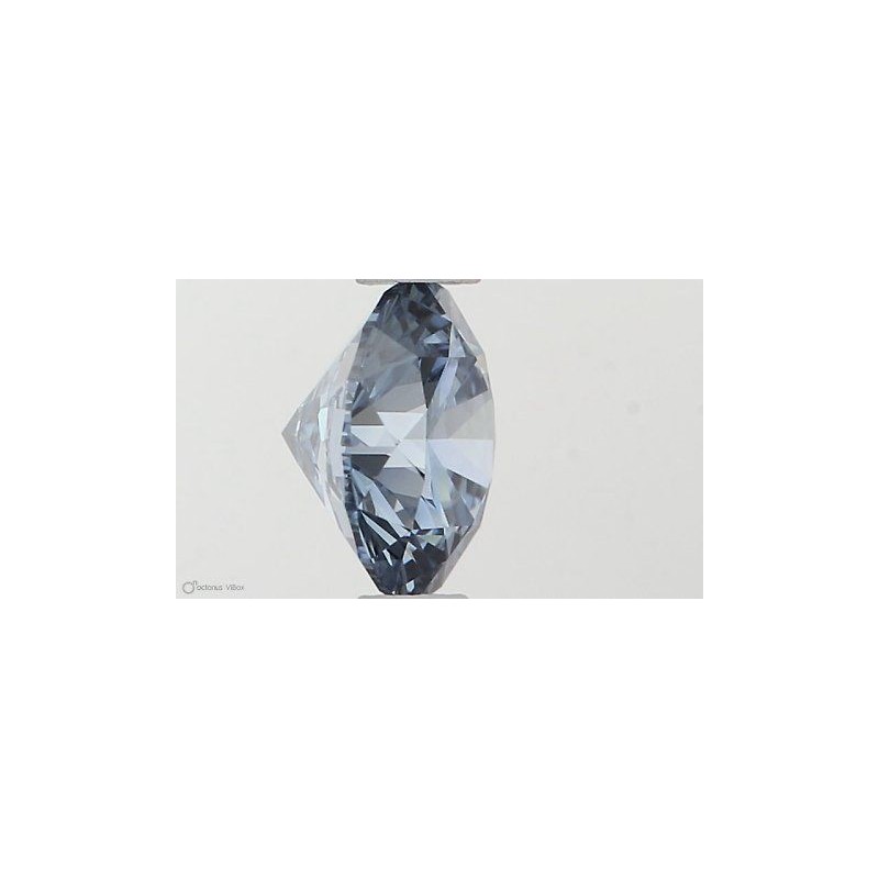Diament laboratoryjny o barwie fantazyjnej szlif okrągły, 0.64ct, IF, Fancy Vivid Blue, IGI LG581331092