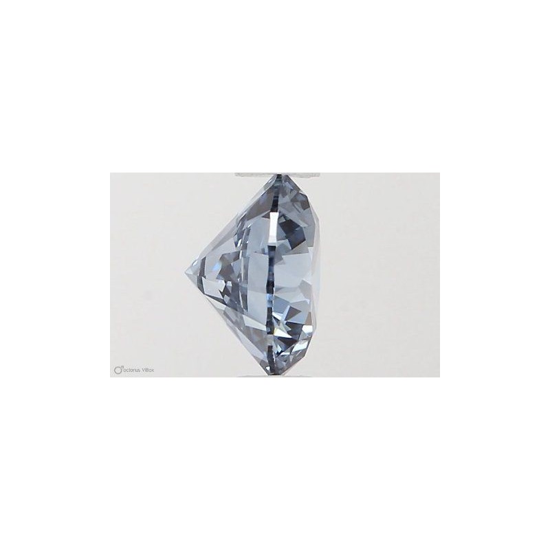 Diament laboratoryjny o barwie fantazyjnej szlif okrągły, 0.59ct, VVS1, Fancy Vivid Blue, IGI LG581331323