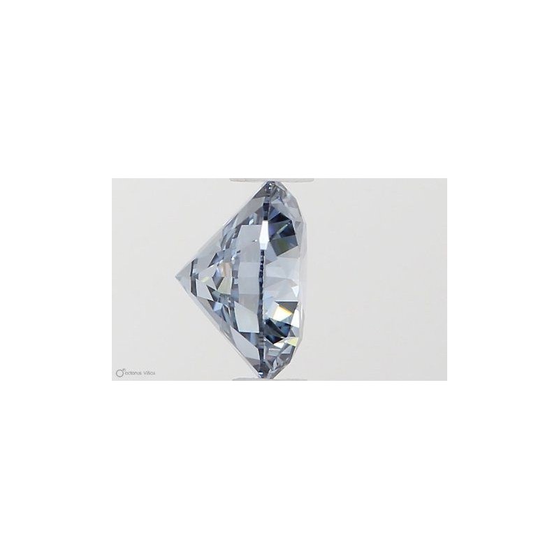 Diament laboratoryjny o barwie fantazyjnej szlif okrągły, 0.6ct, VVS1, Fancy Vivid Blue, IGI LG581331412