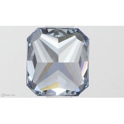 Diament laboratoryjny o barwie fantazyjnej radiant, 0.76ct, VVS2, Fancy Vivid Blue, IGI LG581331289