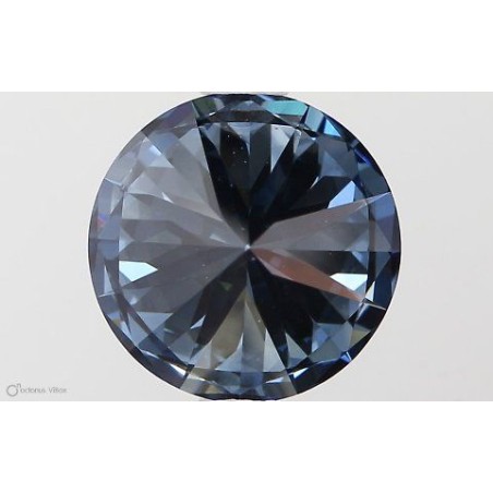 Diament laboratoryjny o barwie fantazyjnej szlif okrągły, 1.63ct, VVS1, Fancy Vivid Blue, IGI LG581331303