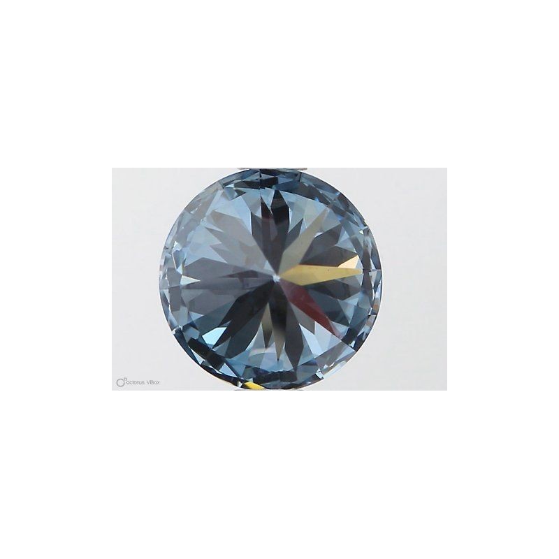Diament laboratoryjny o barwie fantazyjnej szlif okrągły, 1.07ct, VVS2, Fancy Vivid Blue, IGI LG553257524