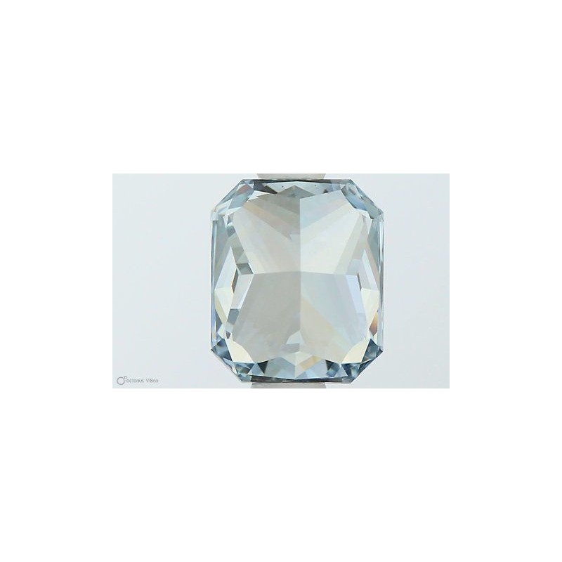 Diament laboratoryjny o barwie fantazyjnej radiant, 1.13ct, VVS1, Fancy Intense Blue, IGI LG564379431