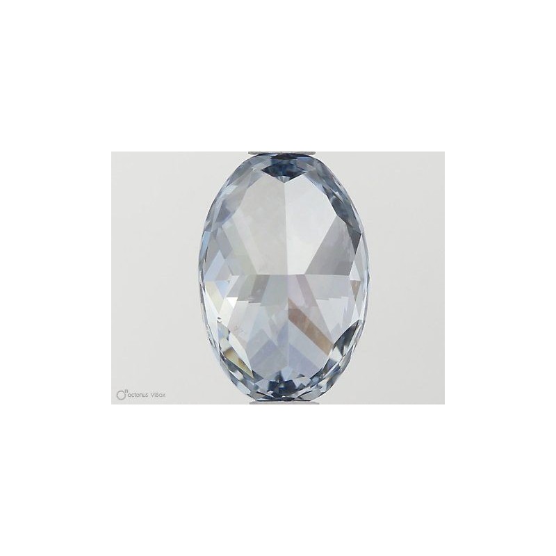 Diament laboratoryjny o barwie fantazyjnej szlif owalny, 1.13ct, VVS2, Fancy Intense Blue, IGI LG553257519