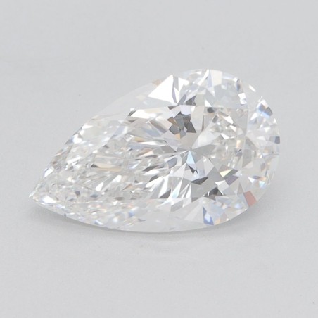 Diament laboratoryjny szlif gruszkowy, 1.58ct, IF, E, IGI LG625437620