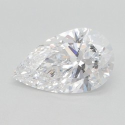 Diament laboratoryjny szlif gruszkowy, 1.52ct, IF, D, IGI LG639487575