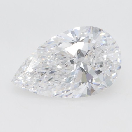 Diament laboratoryjny szlif gruszkowy, 1.59ct, IF, D, IGI LG641411276