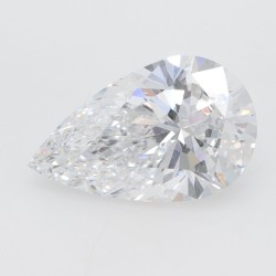 Diament laboratoryjny szlif gruszkowy, 1.51ct, IF, D, IGI LG642446444