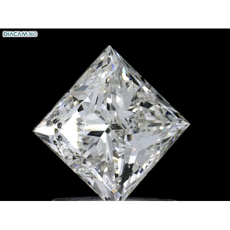 Diament szlif princess, 1.2ct, SI2, H, GIA 7443799375
