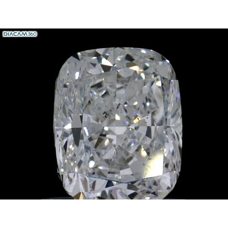 Diament szlif poduszkowy brylantowy, 1.01ct, SI2, D, GIA 2446907847