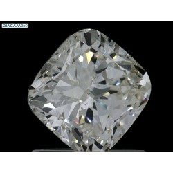Diament szlif poduszkowy brylantowy, 1ct, SI2, I, GIA 3445898638