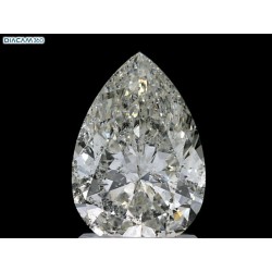 Diament szlif gruszkowy, 1.73ct, SI2, I, IGI 440016198