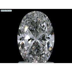 Diament szlif owalny, 1.52ct, SI2, E, IGI 478132284