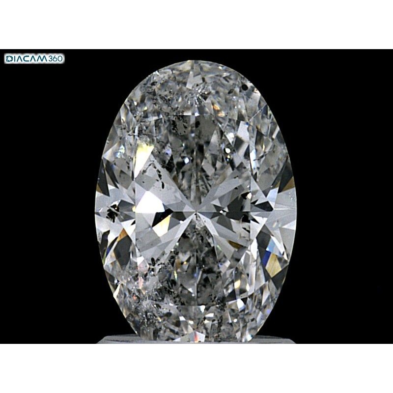 Diament szlif owalny, 1.52ct, SI2, E, IGI 478132284