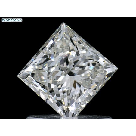 Diament szlif princess, 1ct, SI1, I, GIA 7406591634