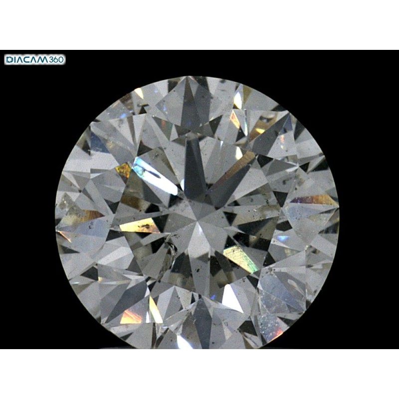 Diament szlif okrągły, 2ct, SI2, I, GIA 7441885200 Diament szlif okrągły, 2ct, SI2, I, GIA 7441885200