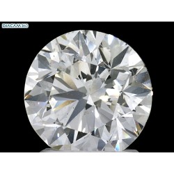 Diament szlif okrągły, 2ct, SI1, H, GIA 6525129239