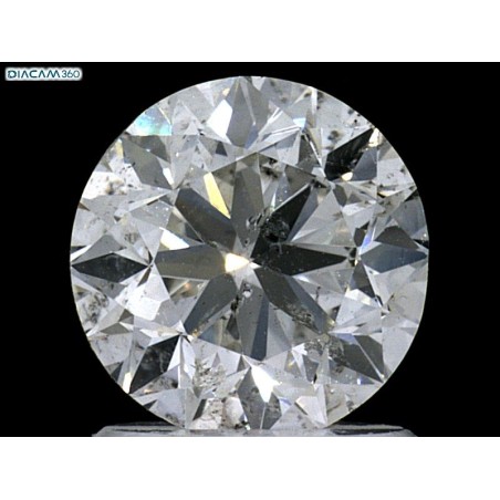 Diament szlif okrągły, 1.5ct, SI2, H, GIA 7433347571