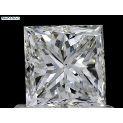 Diament szlif princess, 1ct, SI1, E, GIA 7235390814