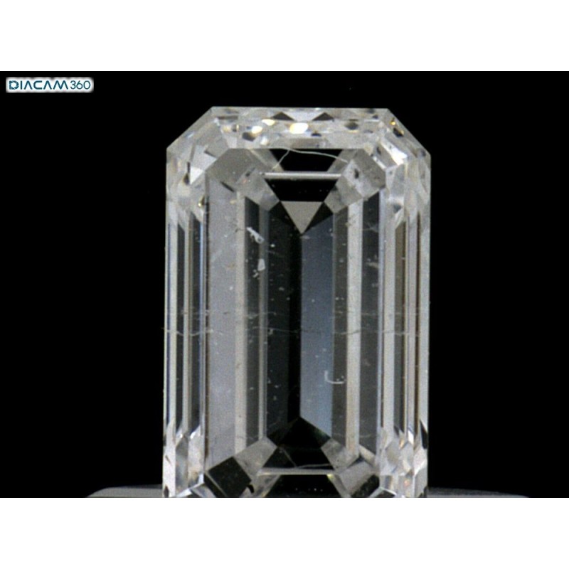 Diament szlif szmaragdowy, 0.5ct, SI2, E, GIA 2233508235 Diament szlif szmaragdowy, 0.5ct, SI2, E, GIA 2233508235