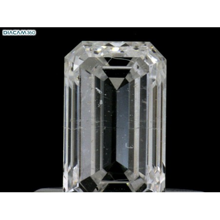 Diament szlif szmaragdowy, 0.5ct, SI2, E, GIA 2233508235