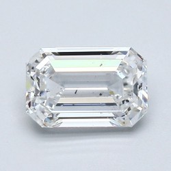 Diament szlif szmaragdowy, 1.01ct, SI1, E, GIA 2466744410