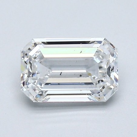 Diament szlif szmaragdowy, 1.01ct, SI1, E, GIA 2466744410