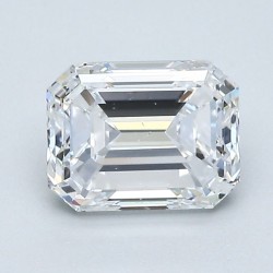 Diament szlif szmaragdowy, 1.42ct, SI1, D, GIA 5213393871