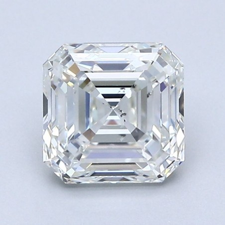Diament szlif szmaragdowy kwadratowy, 1.51ct, SI1, I, GIA 5376353190