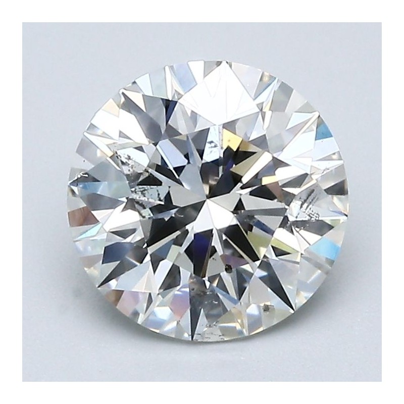 Diament szlif okrągły, 2ct, SI2, H, GIA 2444445144 Diament szlif okrągły, 2ct, SI2, H, GIA 2444445144