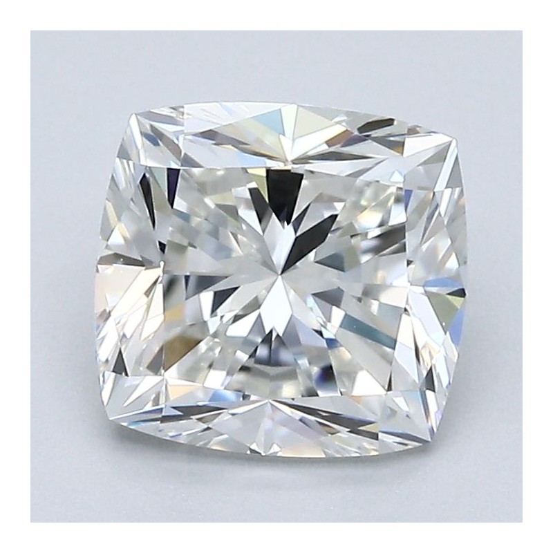 Diament szlif poduszkowy brylantowy, 2ct, VVS2, G, GIA 1359424209