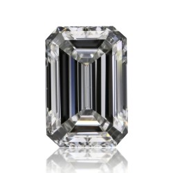 Diament szlif szmaragdowy, 0.4ct, SI2, F, GIA 1538635629
