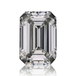 Diament szlif szmaragdowy, 0.44ct, VVS2, F, GIA 7531782713