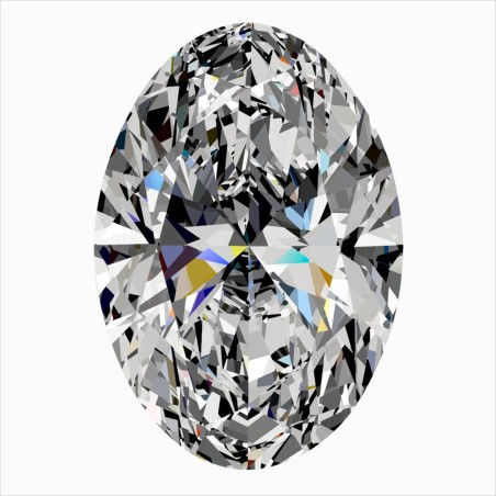 Diament szlif owalny, 0.38ct, VS2, I, GIA 6541210265