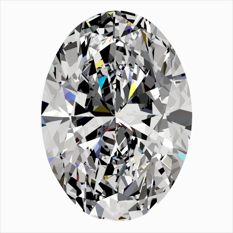 Diament szlif owalny, 0.37ct, VS2, E, GIA 6542221009