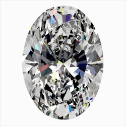 Diament szlif owalny, 0.36ct, SI2, E, GIA 2547221006