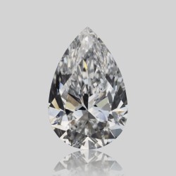 Diament szlif gruszkowy, 0.8ct, SI2, D, GIA 6541136778
