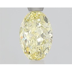 Diament laboratoryjny o barwie fantazyjnej szlif owalny, 1.03ct, VVS2, Fancy Yellow, IGI LG729575730