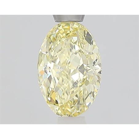 Diament laboratoryjny o barwie fantazyjnej szlif owalny, 1.03ct, VVS2, Fancy Yellow, IGI LG729575730